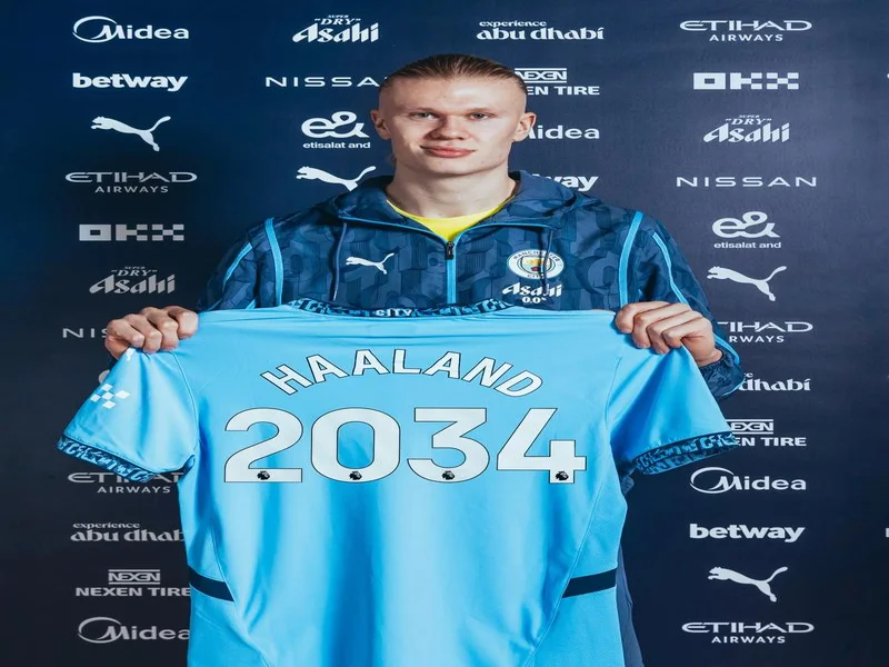 哈兰德今年已有3场0射门,而之前的3年半曼城生涯才4场